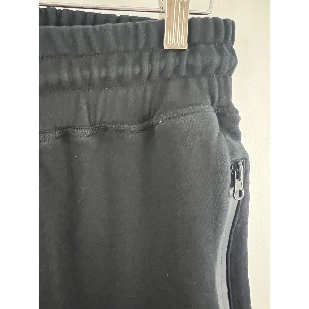 American Tall Joggers Sweatpants Mens Medium Tall Black Drawstring - Picture 9 of 11